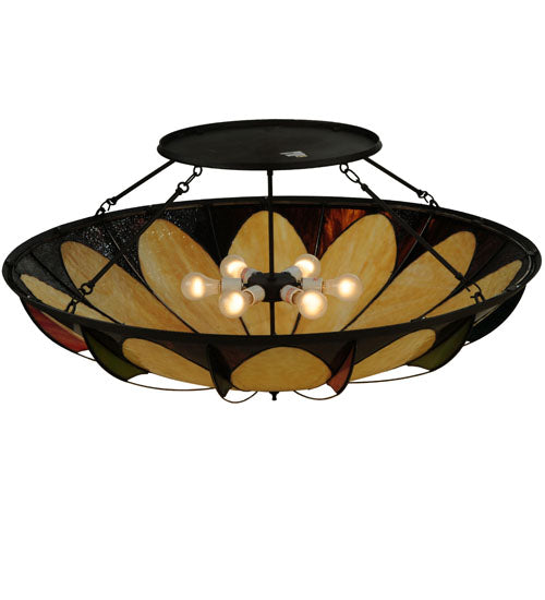 Meyda Tiffany Cowette 138571 Ceiling Light - Oil Rubbed Bronze