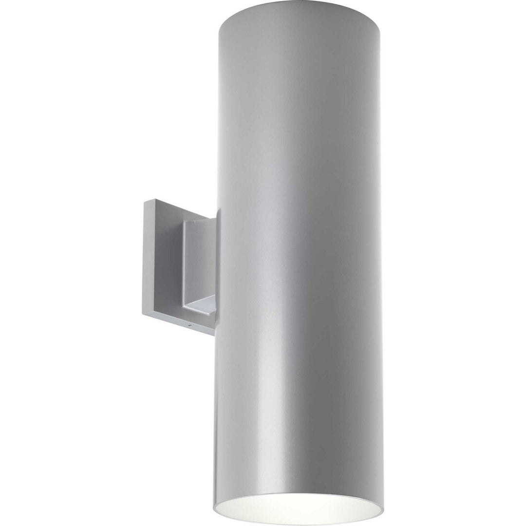 Progress Lighting P5642-82 Cylinder Two Light Wall Lantern Outdoor Gray
