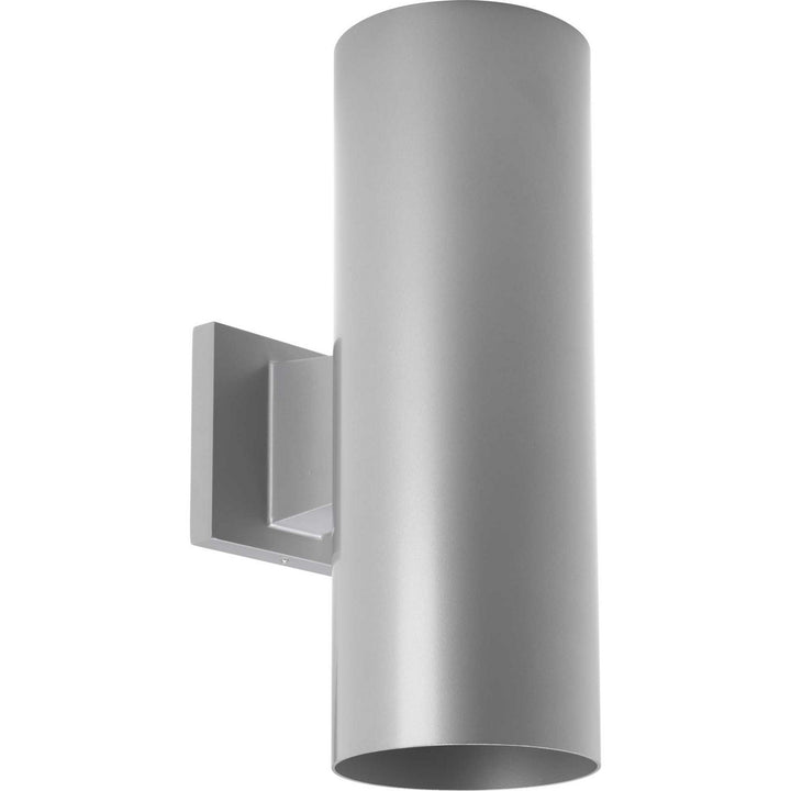 Progress Lighting P5675-82 Cylinder Two Light Wall Lantern Outdoor Gray