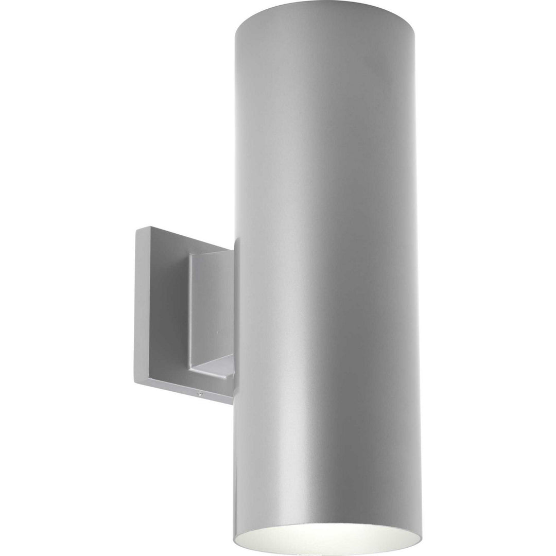 Progress Lighting P5675-82 Cylinder Two Light Wall Lantern Outdoor Gray