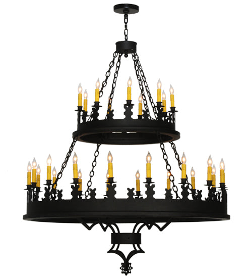 Meyda Tiffany Asen 138678 Chandelier Light - Rust