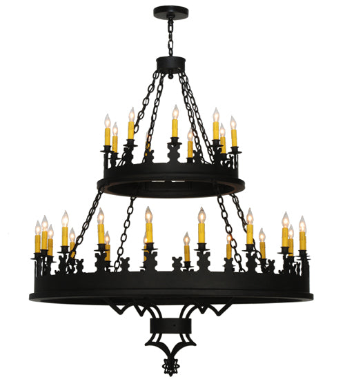 Meyda Tiffany Asen 138678 Chandelier Light - Rust