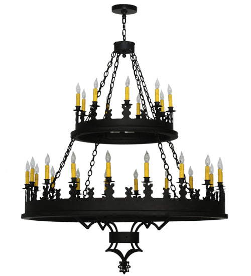 Meyda Tiffany Asen 138678 Chandelier Light - Rust