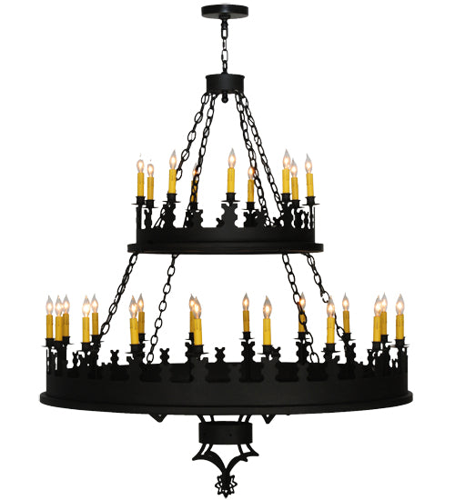 Meyda Tiffany Asen 138678 Chandelier Light - Rust