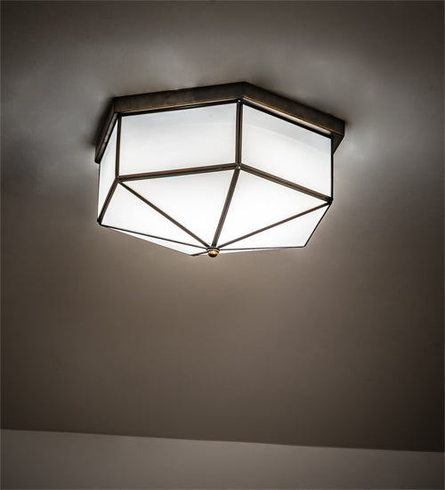 Meyda Tiffany Eltham 138821 Ceiling Light - Antique Brass