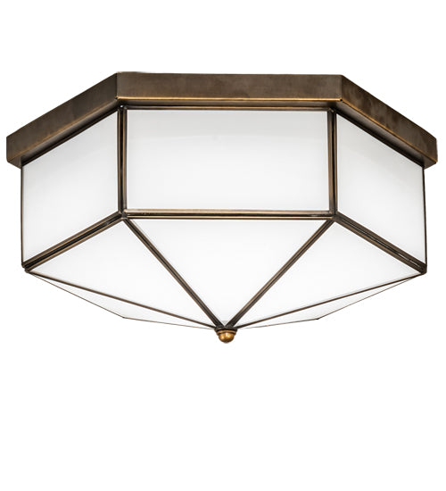 Meyda Tiffany Eltham 138821 Ceiling Light - Antique Brass