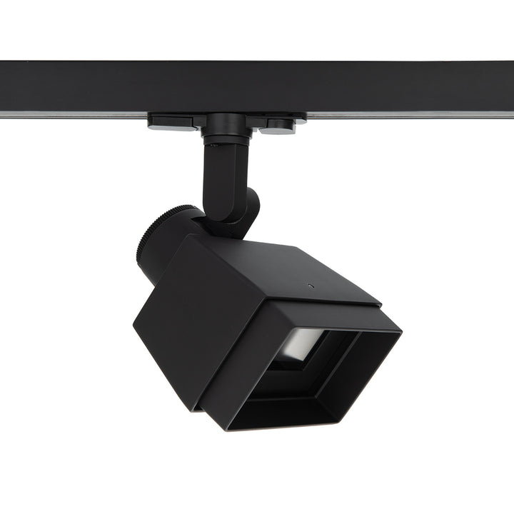 Wac Lighting WTK-5028W-927-BK Modern Adjustable Beam Wall Wash Track Light Black
