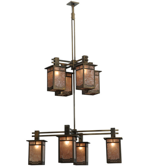 Meyda Tiffany Roylance 138897 Chandelier Light - Antique Copper