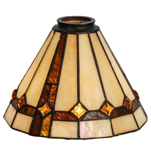 Meyda Tiffany Lighting 138904 Belvidere Shade Lamp Shade Bronze / Dark