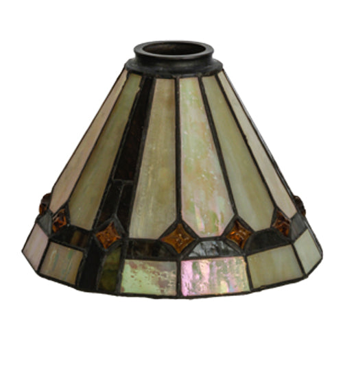 Meyda Tiffany Lighting 138904 Belvidere Shade Lamp Shade Bronze / Dark