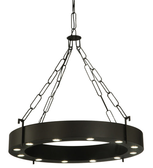 Meyda Tiffany Bangle 138986 Chandelier Light - Wrought Iron