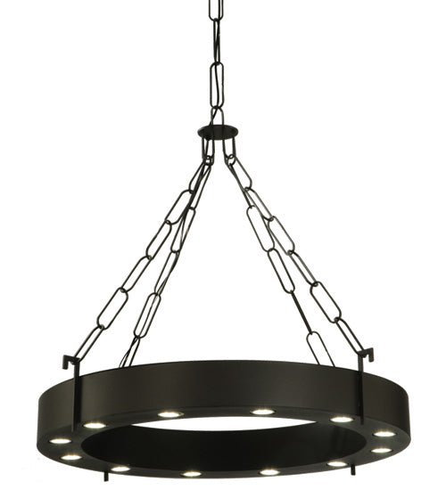 Meyda Tiffany Bangle 138986 Chandelier Light - Wrought Iron