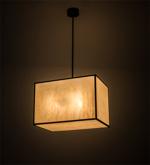 Meyda Tiffany Quadrato 139165 Pendant Light - Chestnut