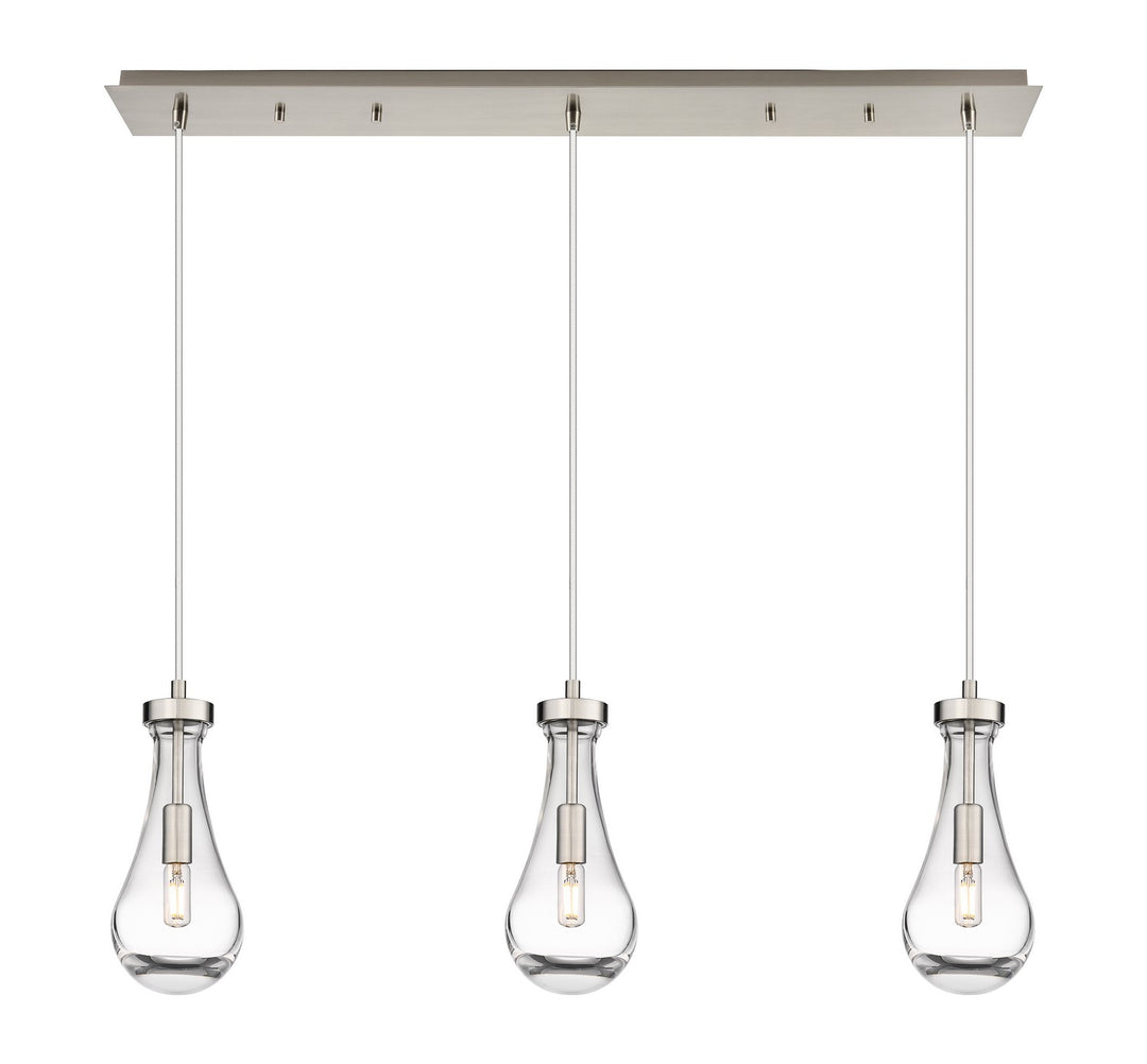 Innovations Downtown Urban 123-451-1P-SN-G451-5CL Pendant Light - Brushed Satin Nickel