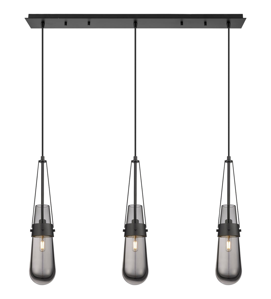 Innovations Downtown Urban 123-452-1P-BK-G452-4SM Pendant Light - Matte Black