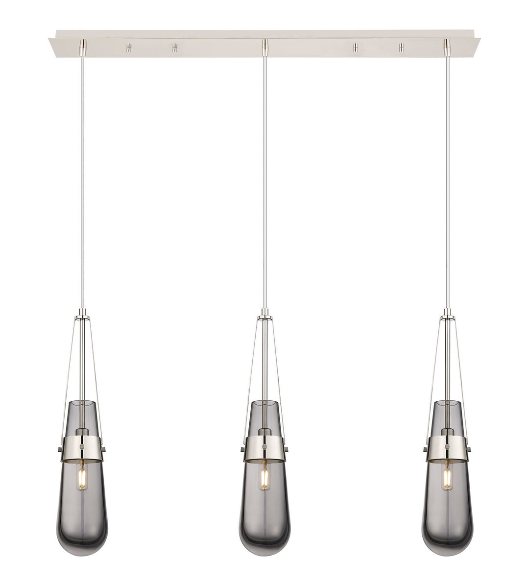 Innovations Downtown Urban 123-452-1P-PN-G452-4SM Pendant Light - Polished Nickel