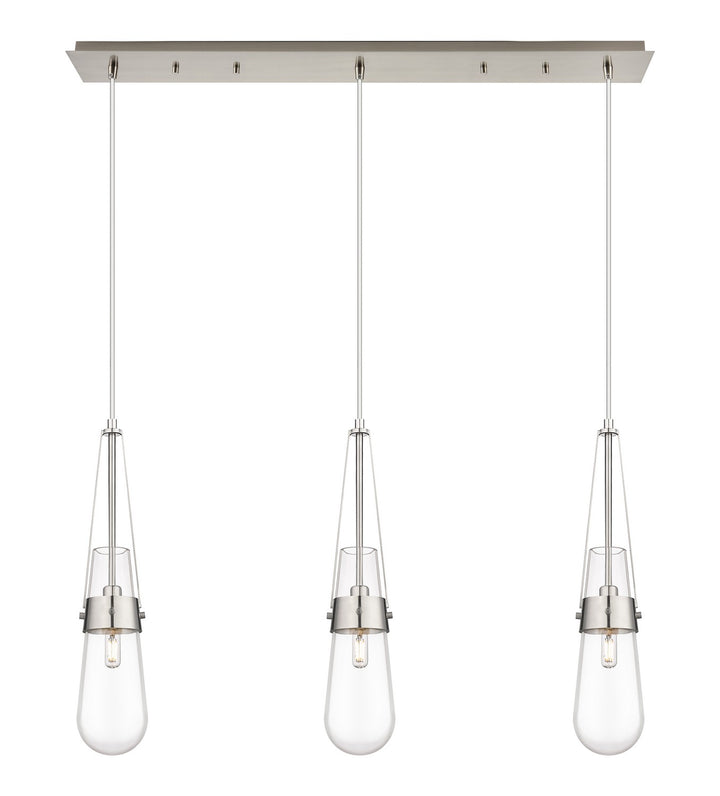 Innovations Downtown Urban 123-452-1P-SN-G452-4CL Pendant Light - Brushed Satin Nickel