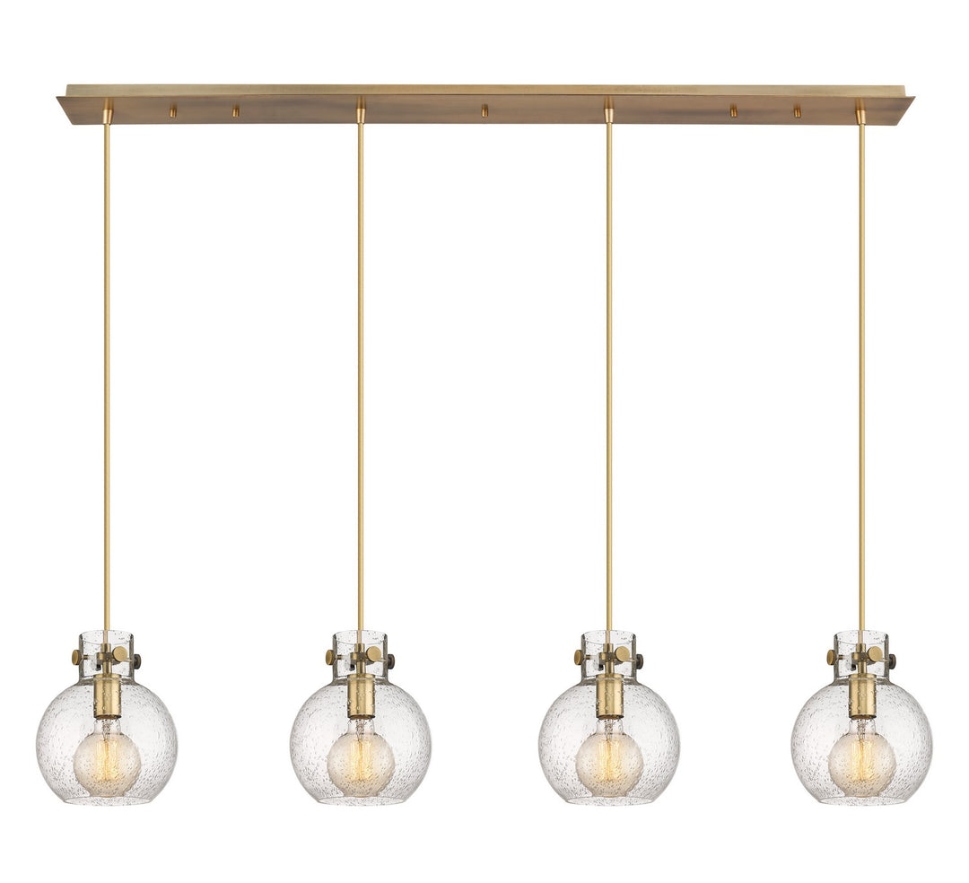 Innovations Newton 124-410-1PS-BB-G410-8SDY Pendant Light - Brushed Brass