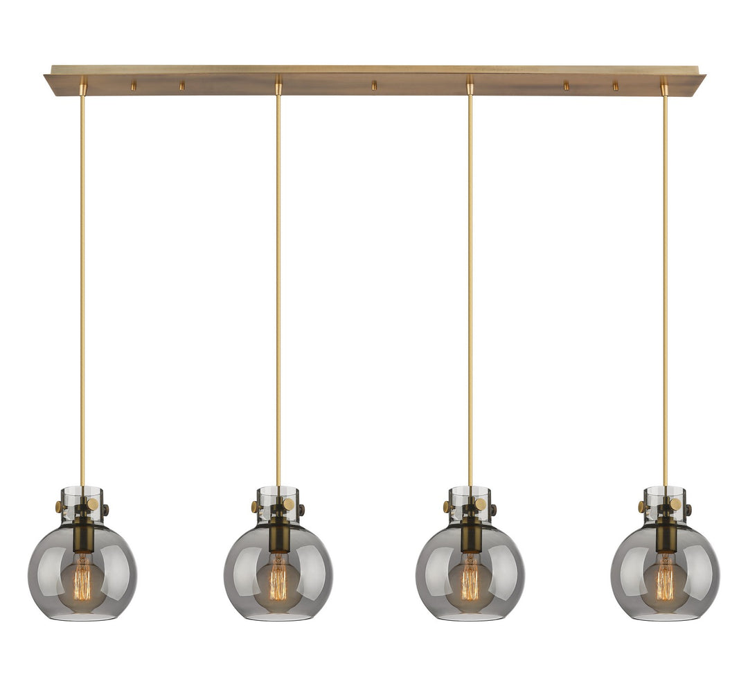 Innovations Newton 124-410-1PS-BB-G410-8SM Pendant Light - Brushed Brass