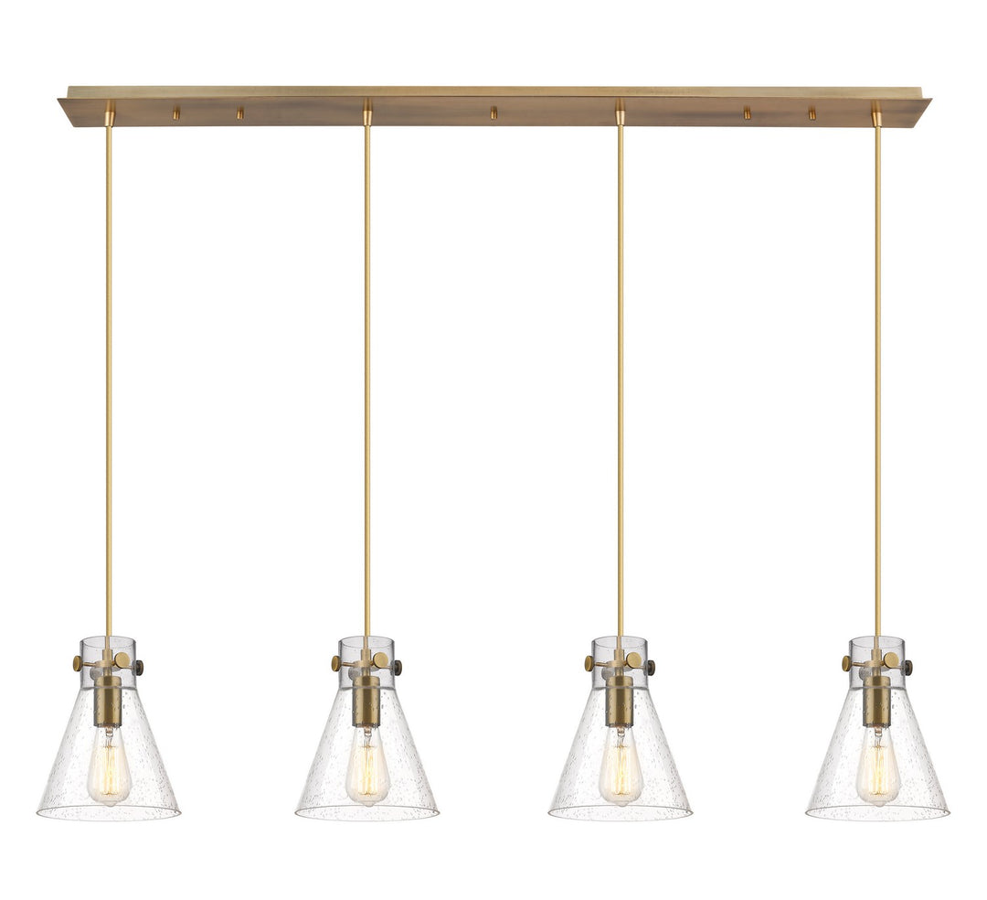 Innovations Downtown Urban 124-410-1PS-BB-G411-8SDY Pendant Light - Brushed Brass