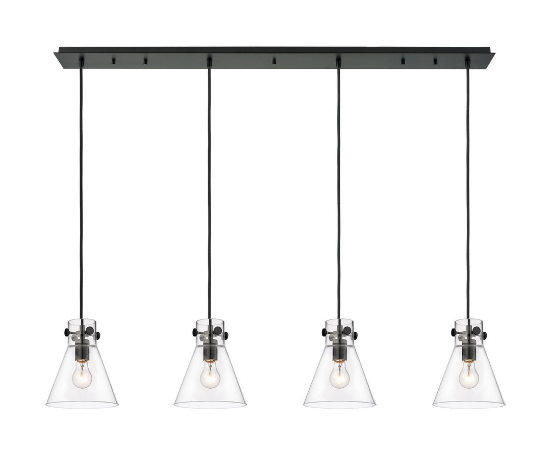 Innovations Downtown Urban 124-410-1PS-BK-G411-8CL Pendant Light - Matte Black