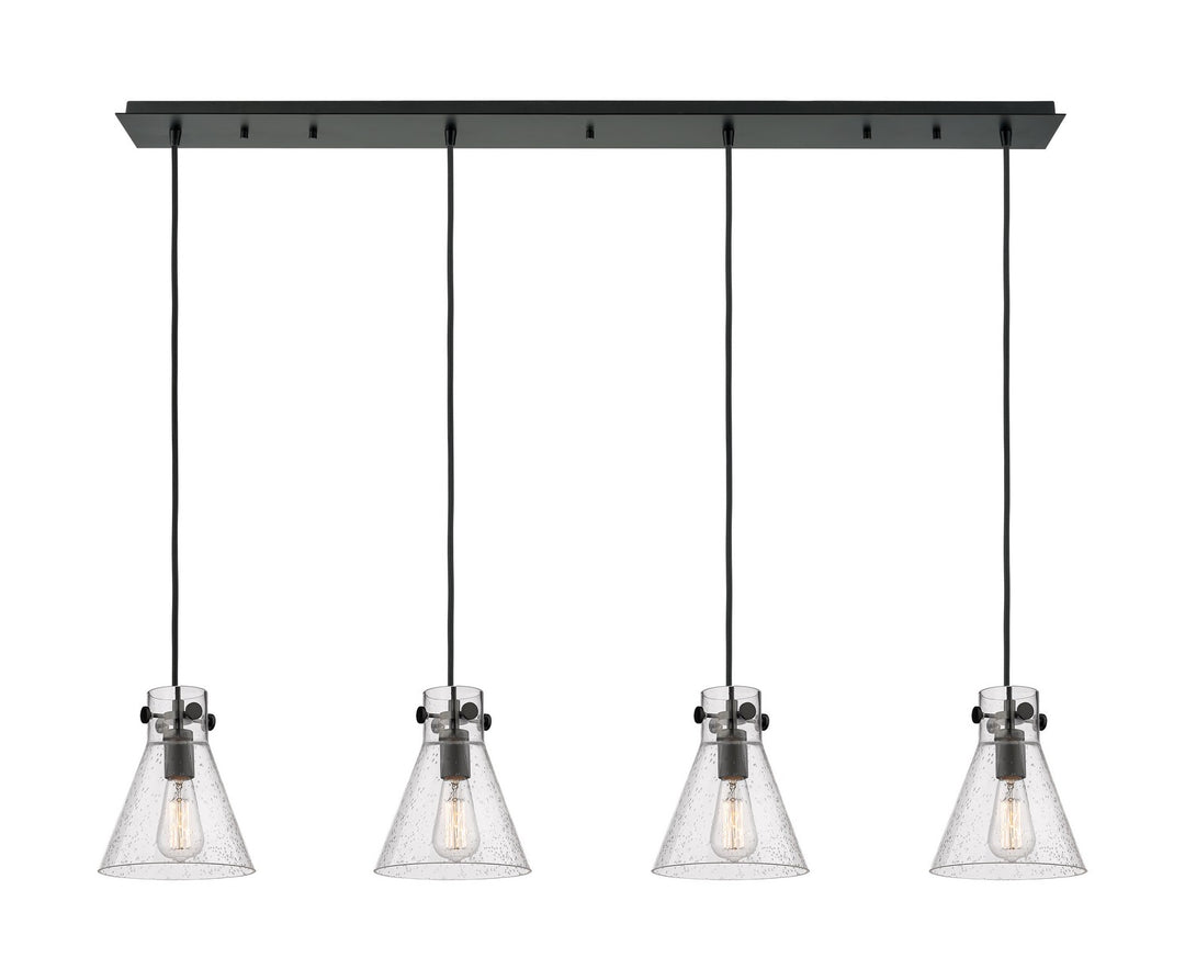 Innovations Downtown Urban 124-410-1PS-BK-G411-8SDY Pendant Light - Matte Black