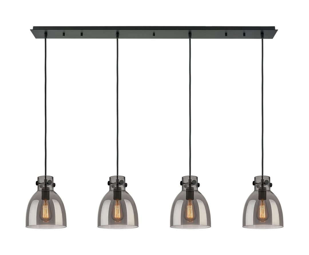 Innovations Downtown Urban 124-410-1PS-BK-G412-8SM Pendant Light - Matte Black