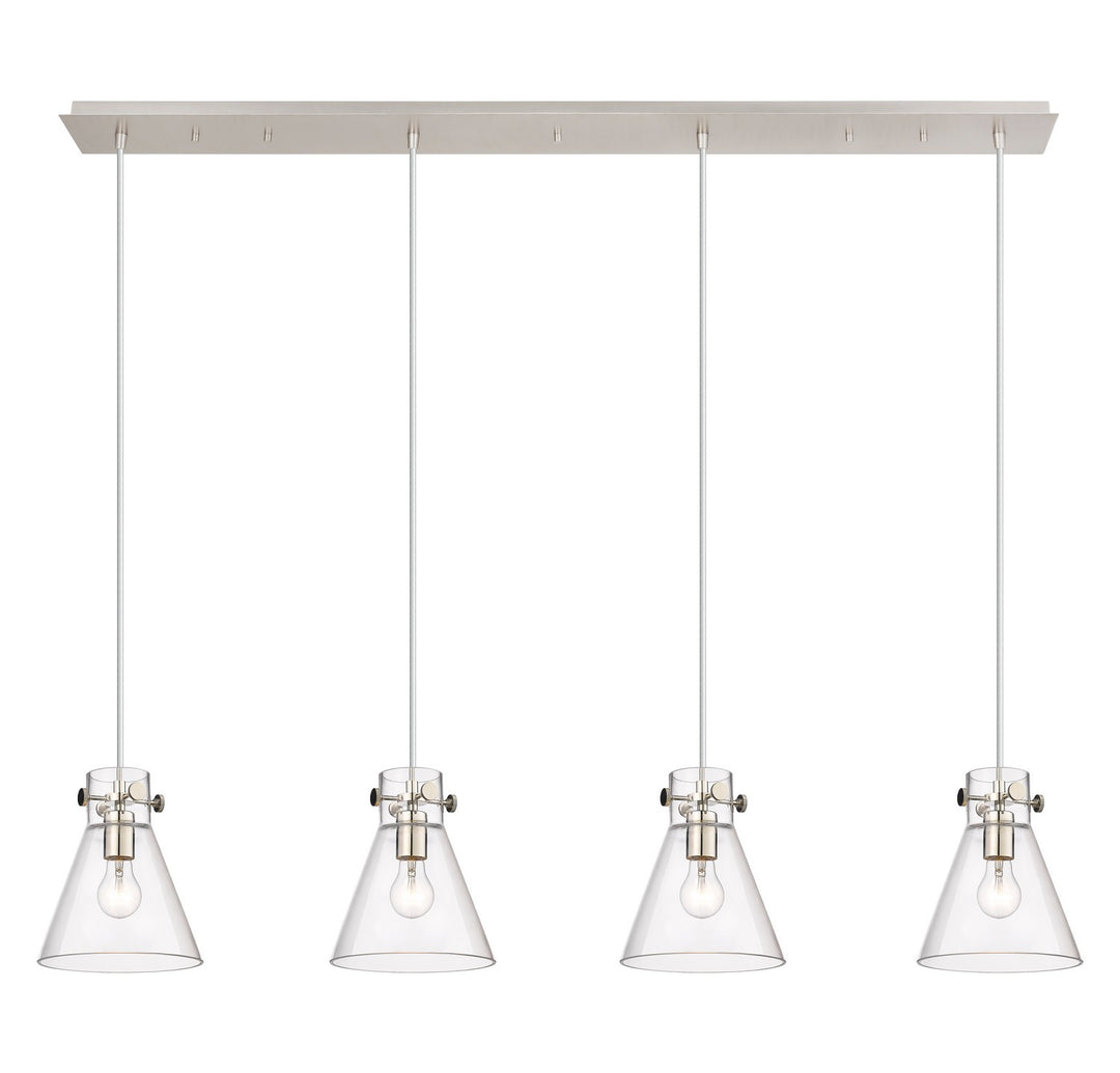 Innovations Downtown Urban 124-410-1PS-PN-G411-8CL Pendant Light - Polished Nickel