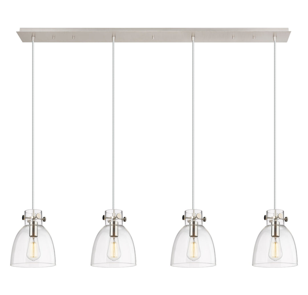 Innovations Downtown Urban 124-410-1PS-PN-G412-8CL Pendant Light - Polished Nickel