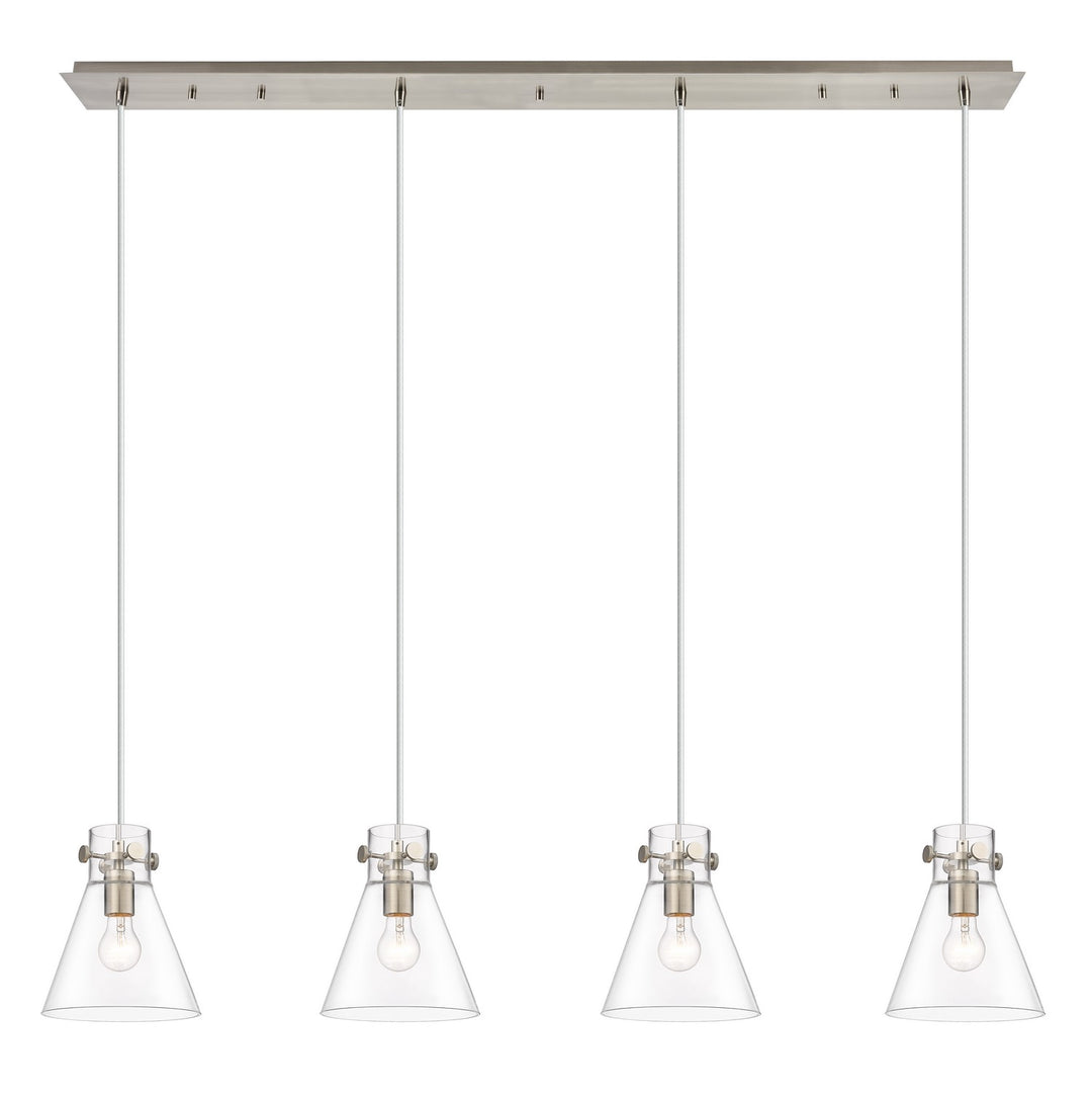 Innovations Downtown Urban 124-410-1PS-SN-G411-8CL Pendant Light - Brushed Satin Nickel