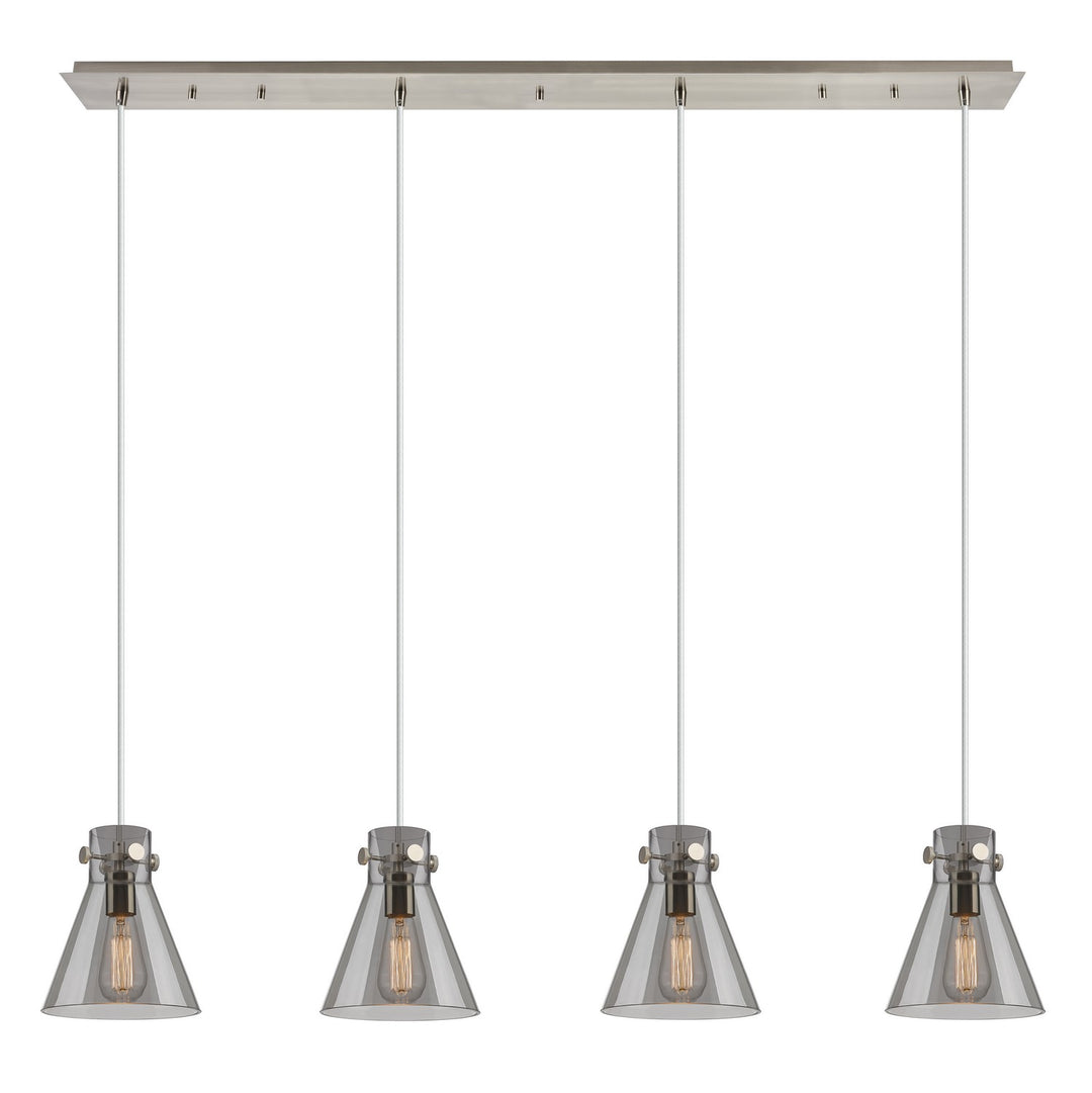 Innovations Downtown Urban 124-410-1PS-SN-G411-8SM Pendant Light - Brushed Satin Nickel