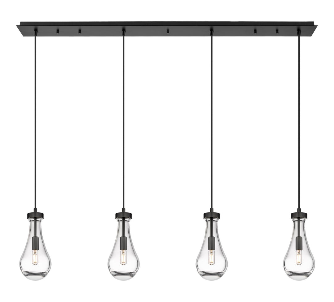 Innovations Downtown Urban 124-451-1P-BK-G451-5CL Pendant Light - Matte Black