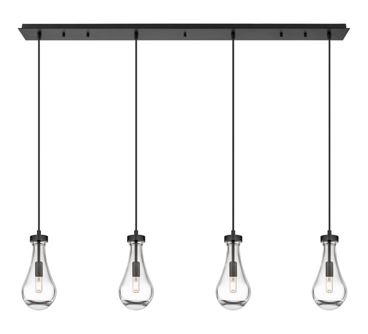 Innovations Downtown Urban 124-451-1P-BK-G451-5CL Pendant Light - Matte Black