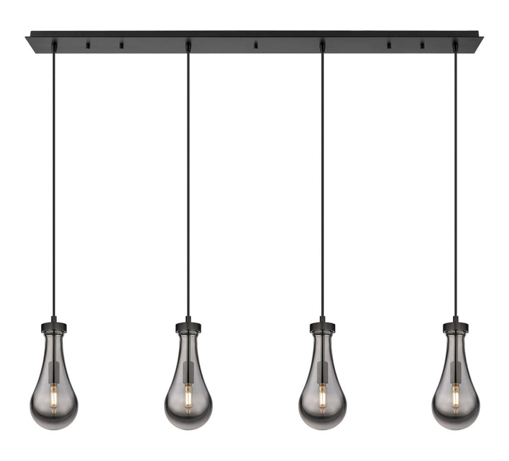 Innovations Downtown Urban 124-451-1P-BK-G451-5SM Pendant Light - Matte Black