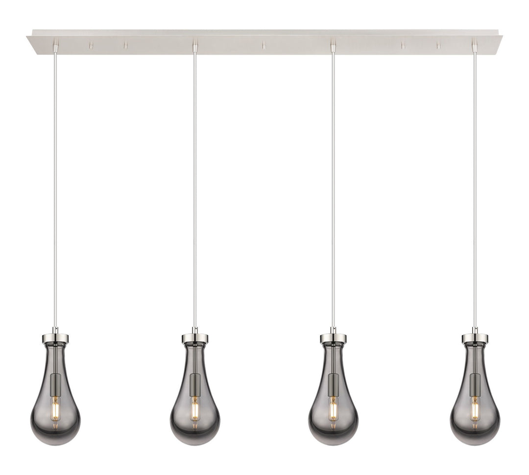 Innovations Downtown Urban 124-451-1P-PN-G451-5SM Pendant Light - Polished Nickel