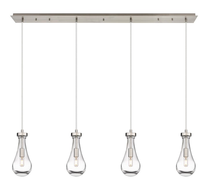 Innovations Downtown Urban 124-451-1P-SN-G451-5CL Pendant Light - Brushed Satin Nickel