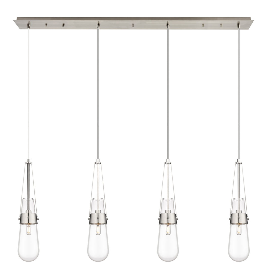 Innovations Downtown Urban 124-452-1P-SN-G452-4CL Pendant Light - Brushed Satin Nickel