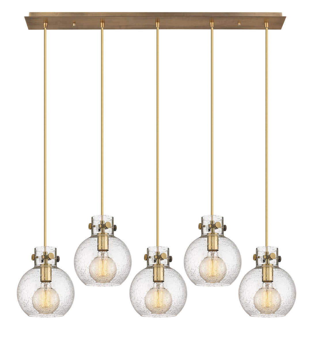 Innovations Newton 125-410-1PS-BB-G410-8SDY Pendant Light - Brushed Brass