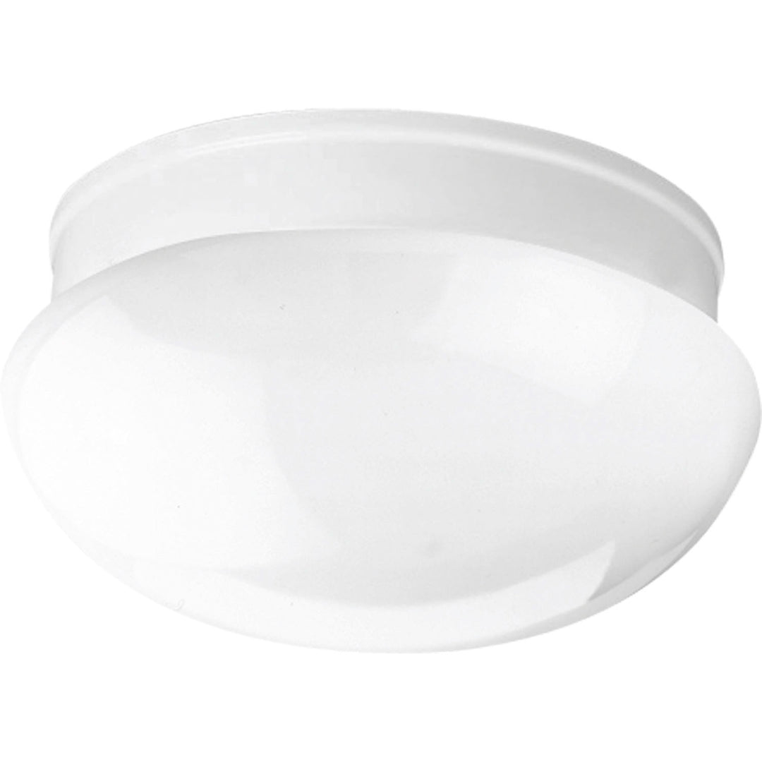 Progress Lighting P3410-30 Fitter Two Light Flush Mount Utility Light White