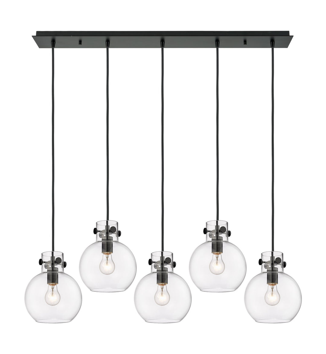 Innovations Downtown Urban 125-410-1PS-BK-G410-8CL Pendant Light - Matte Black