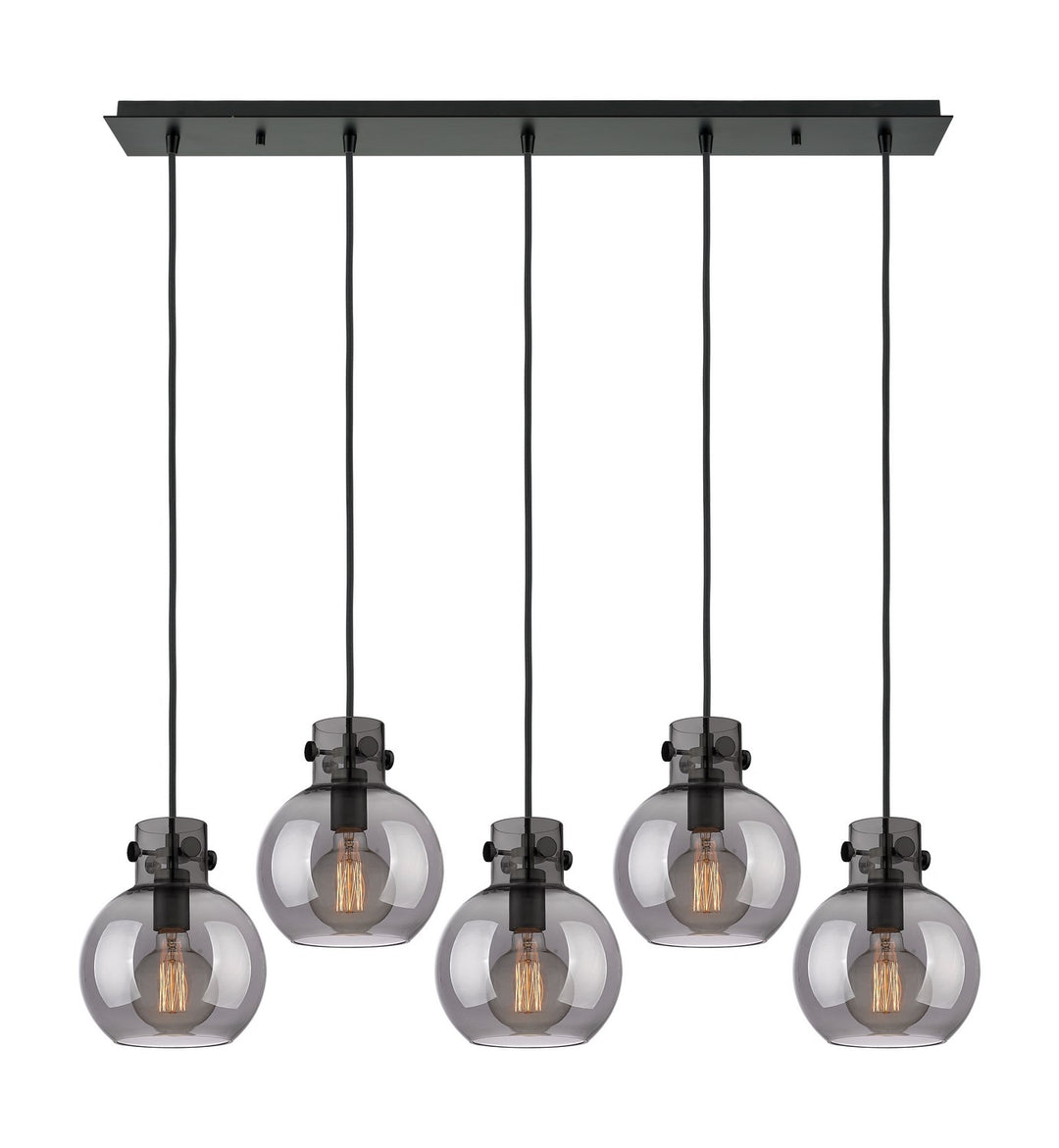 Innovations Newton 125-410-1PS-BK-G410-8SM Pendant Light - Matte Black