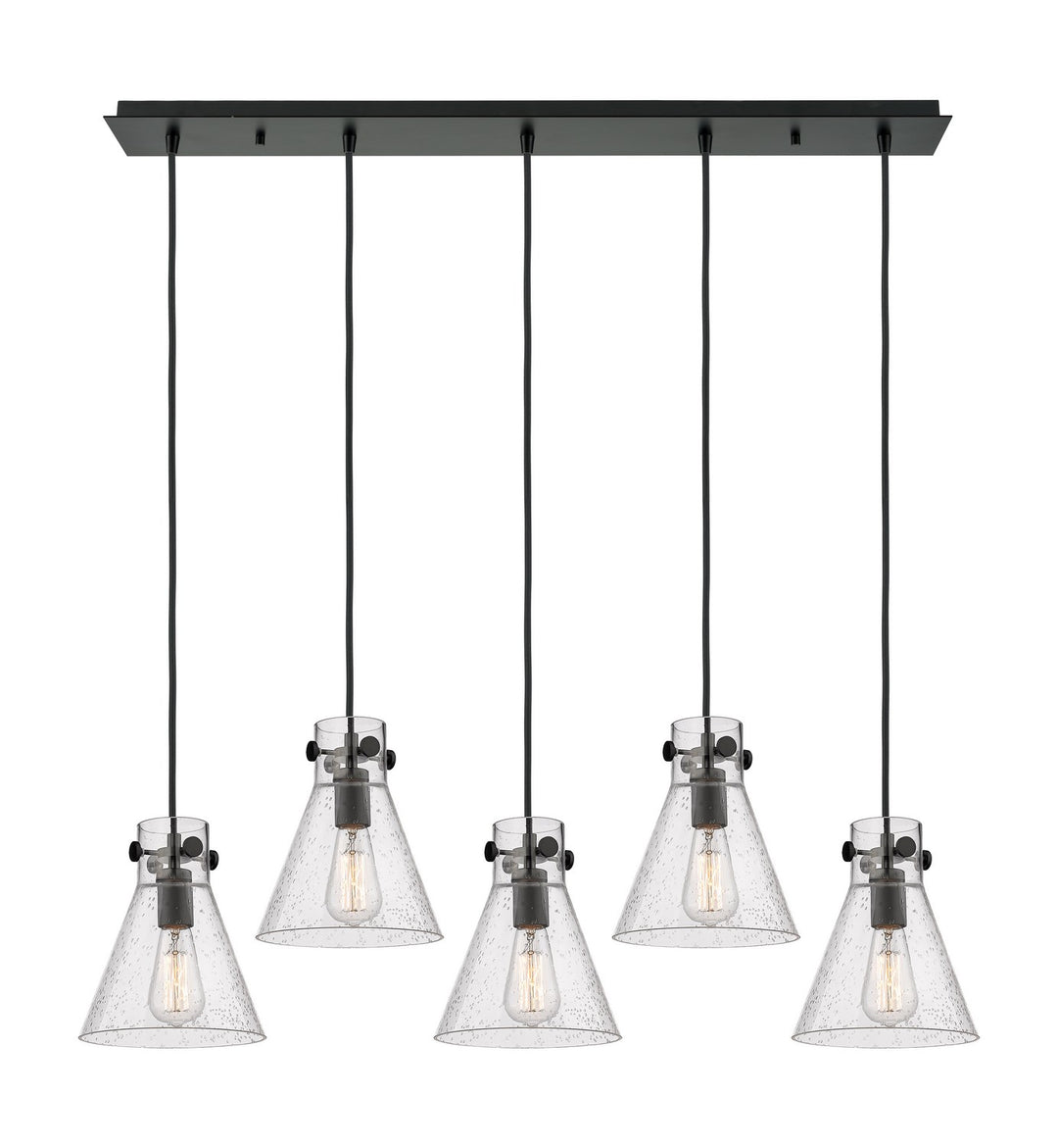 Innovations Downtown Urban 125-410-1PS-BK-G411-8SDY Pendant Light - Matte Black