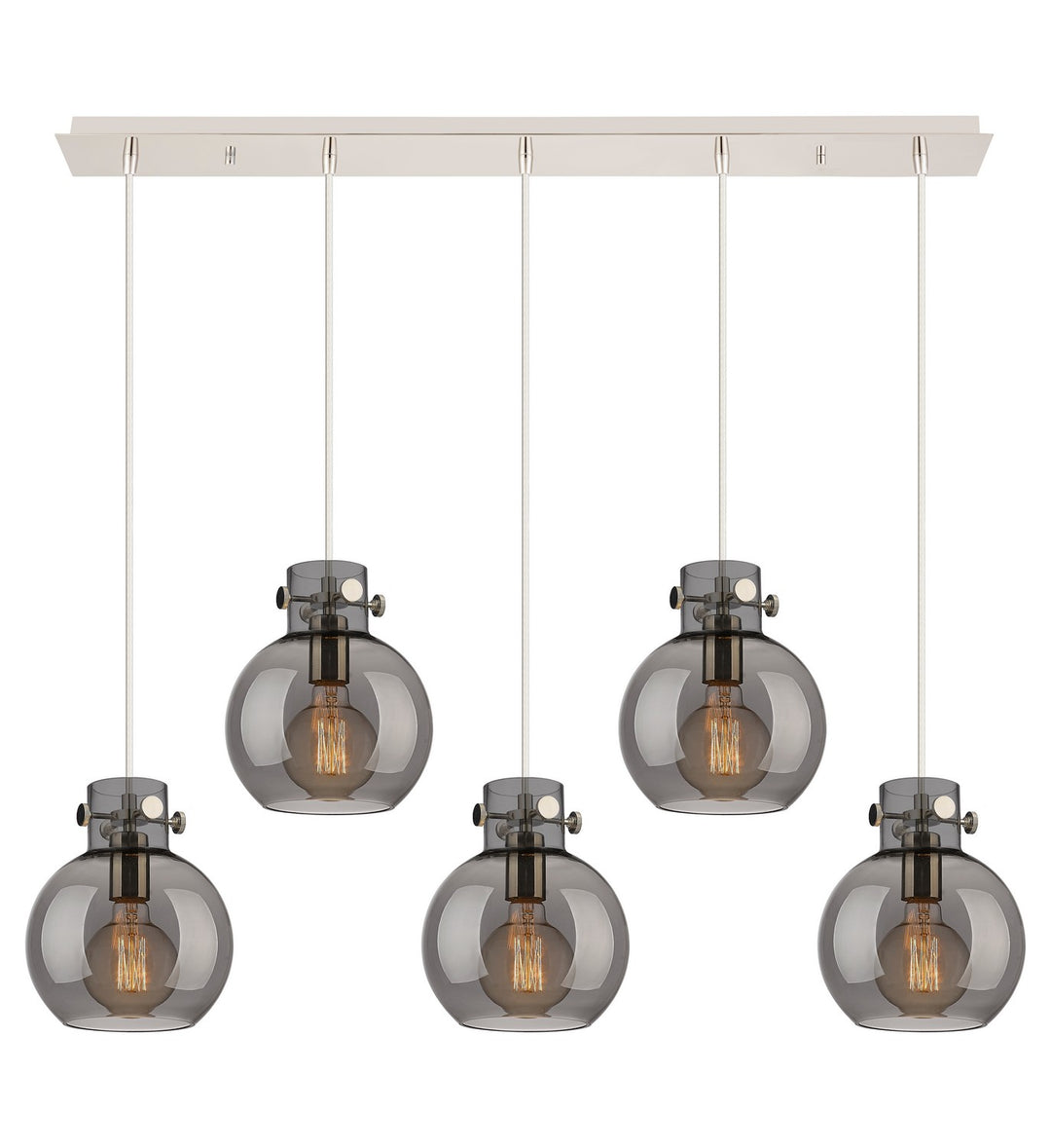 Innovations Newton 125-410-1PS-PN-G410-8SM Pendant Light - Polished Nickel