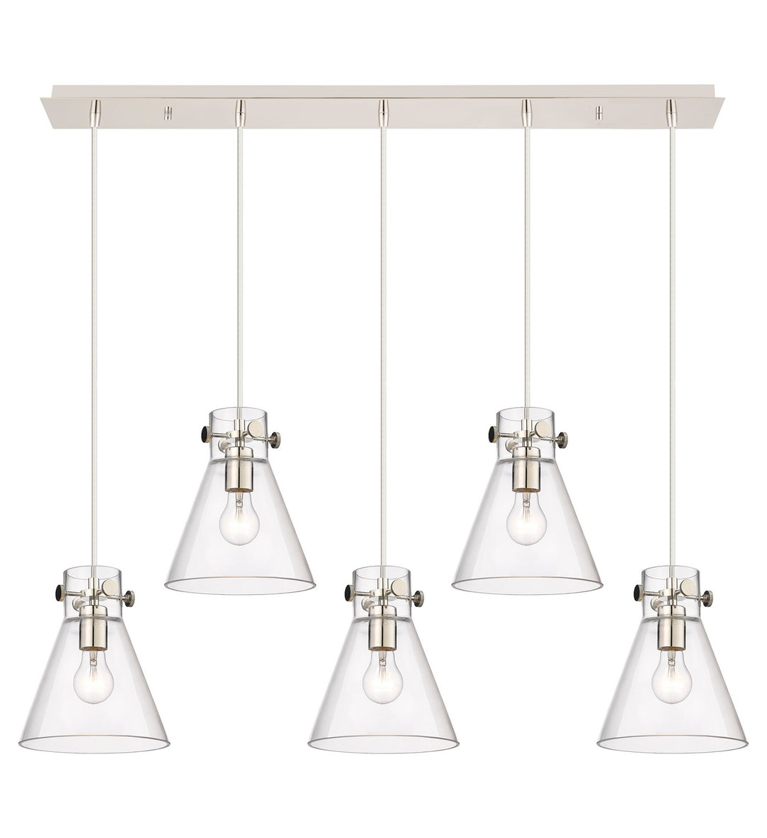 Innovations Downtown Urban 125-410-1PS-PN-G411-8CL Pendant Light - Polished Nickel