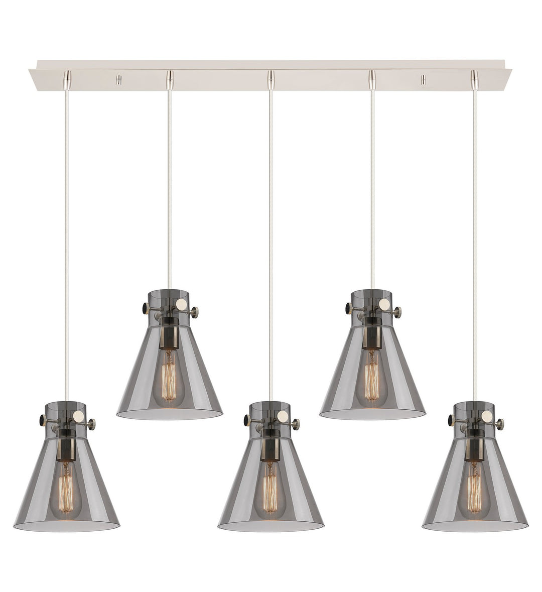 Innovations Downtown Urban 125-410-1PS-PN-G411-8SM Pendant Light - Polished Nickel