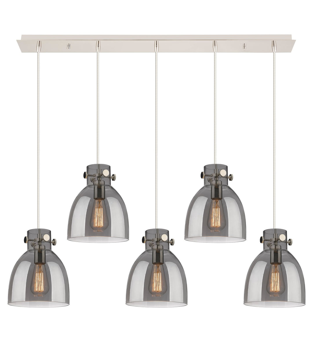 Innovations Downtown Urban 125-410-1PS-PN-G412-8SM Pendant Light - Polished Nickel