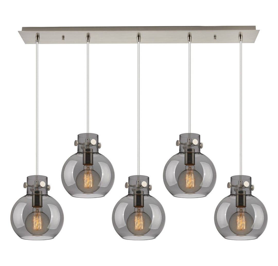 Innovations Newton 125-410-1PS-SN-G410-8SM Pendant Light - Brushed Satin Nickel