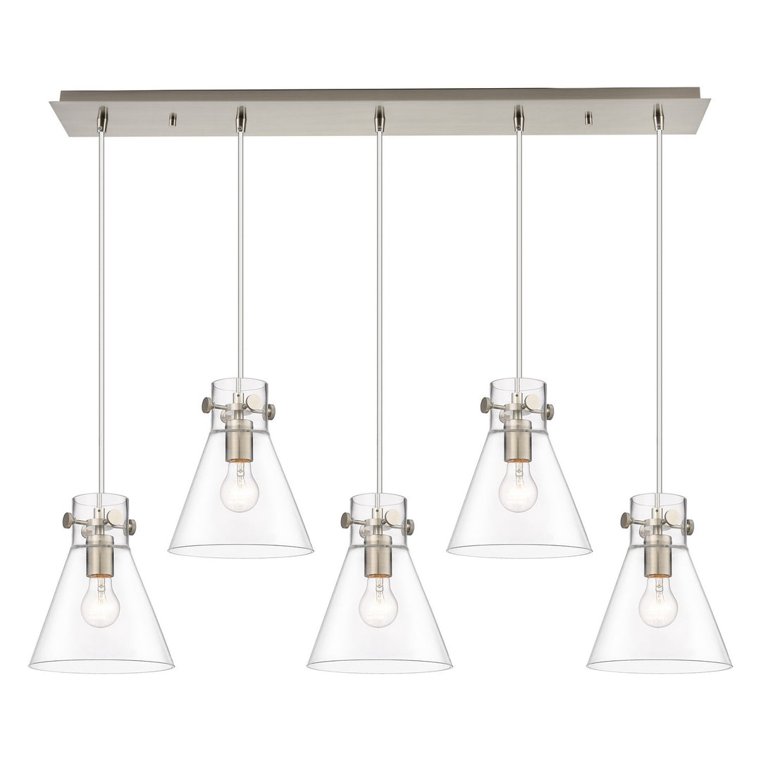 Innovations Downtown Urban 125-410-1PS-SN-G411-8CL Pendant Light - Brushed Satin Nickel