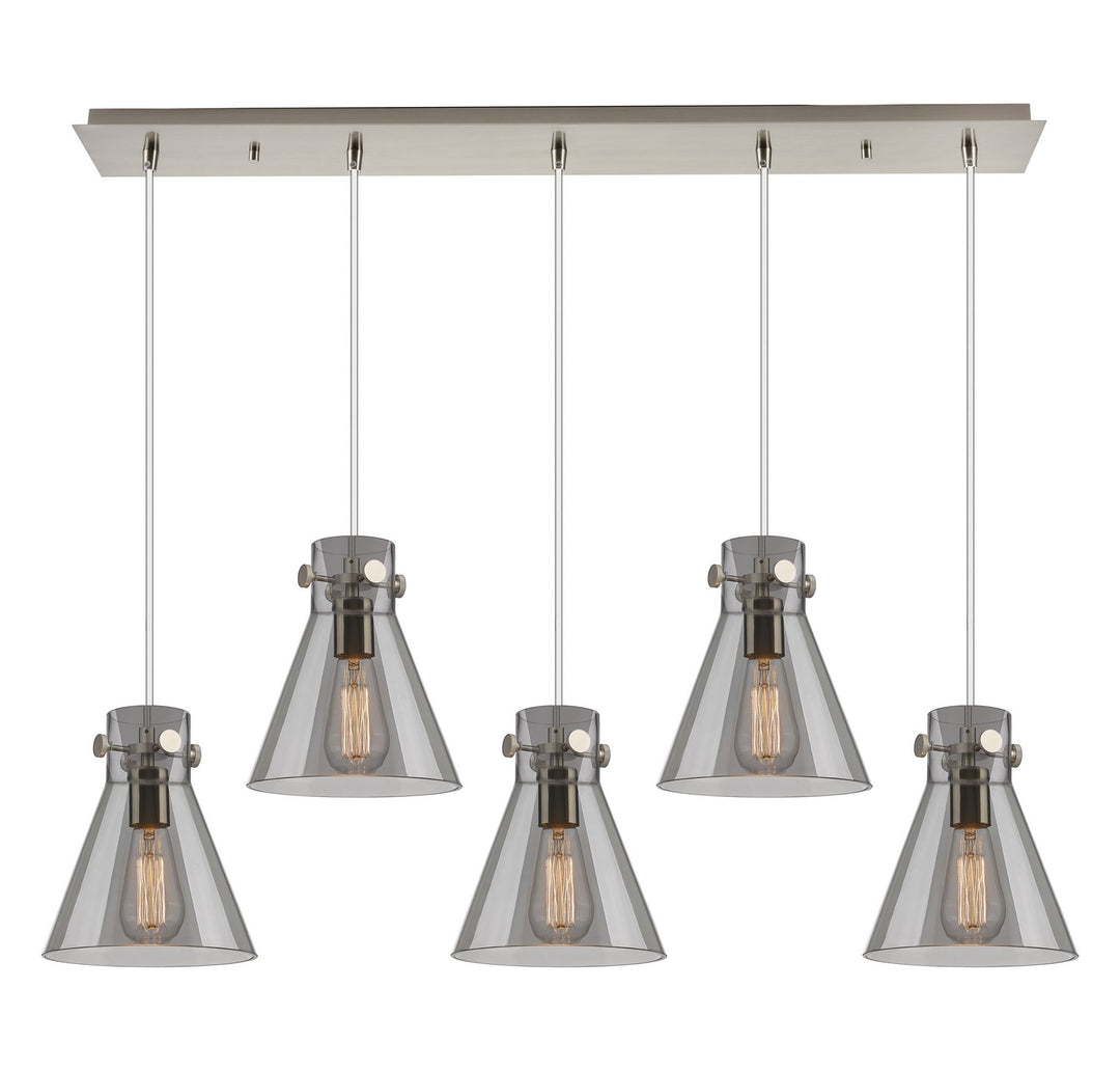 Innovations Downtown Urban 125-410-1PS-SN-G411-8SM Pendant Light - Brushed Satin Nickel