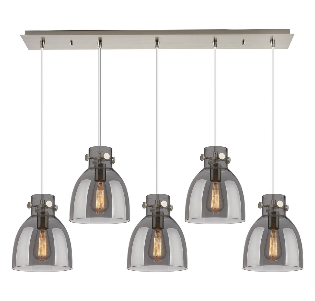 Innovations Downtown Urban 125-410-1PS-SN-G412-8SM Pendant Light - Brushed Satin Nickel